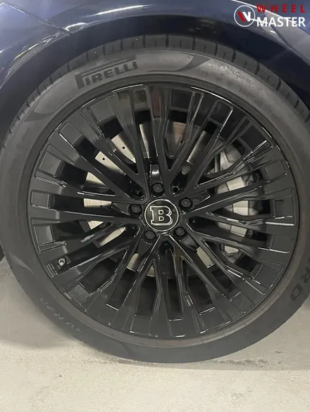 벤츠 S450 브라부스룩 완성은 휠도색 / 휠도색 후기 / 파주,일산