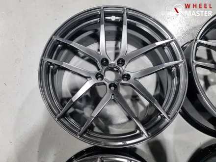 M5 휠도색 / BMW M5 20인치 고스트크롬 분체도장 / 파주,일산