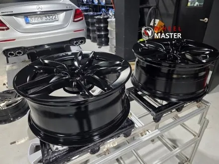 벤츠 E53AMG 20인치 블랙폴리쉬 커스텀 다이아컷팅 / 파주,일산
