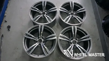 BMW M5 20인치 휠도색 고스트크롬 작업 / 파주,일산