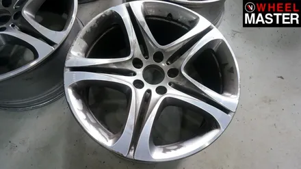 BMW 640d 차량의 검정유광 자동차휠도색 후기 / 일산휠복원 / 파주,일산