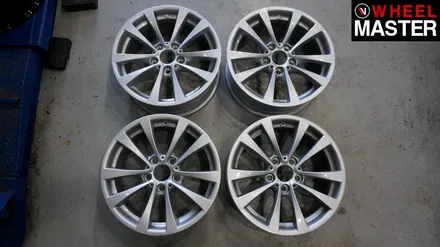 신차 출고 직후 고스트크롬 컬러로 휠도색을 진행한 BMW 320d / 일산 휠도색 / 파주,일산
