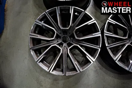 [휠마스터] BMW 730Ld 다이아몬드컷팅 휠복원 후기 / 일산 휠복원 / 파주,일산