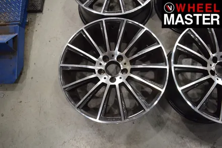 [휠마스터] 벤츠 A클래스 AMG 블랙유광 휠도색 / 일산 분체도장 / 파주,일산