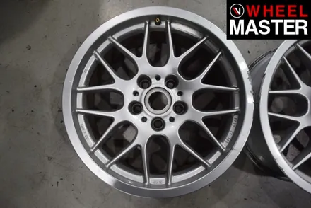 [휠마스터] BMW 530i 휠기스복원 및 실버 분체도장 / BBS 휠복원 / 파주,일산