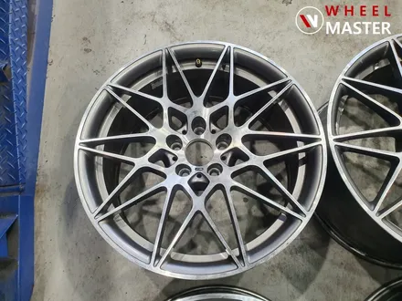 [휠마스터] BMW M550D 666M 20인치 고스트크롬 분체도장 / BMW 휠복원 / 파주,일산