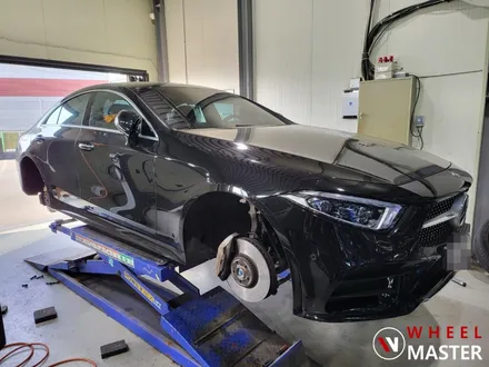 [휠마스터] 벤츠 CLS400D AMG 마차휠 20인치 굴절수리 / 일산 휠복원 / 파주,일산