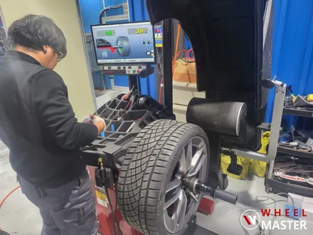 [휠마스터] 벤츠 E53 AMG 20인치 순정휠 굴절수리 / 벤츠 굴절수리 / 파주,일산
