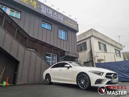 벤츠 CLS450 AMG 포트홀로 인한 굴절수리 / 벤츠 휠복원 / 파주,일산