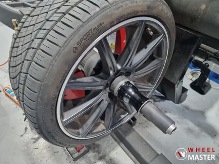 벤츠 휠수리 / 벤츠 CLS63AMG 휠굴절수리 / 파주,일산