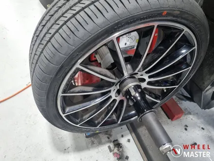 마차휠 굴절수리 / 벤츠 CLS400D AMG라인 20인치 굴절수리 / 포트홀 핸들떨림 / 파주,일산