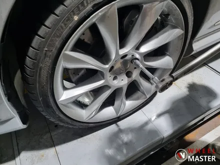 CL65AMG 휠복원 / 벤츠 CL65AMG 로린저 20인치 휠굴절수리 / 로린저 20인치 휠수리 / 파주,일산