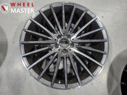 벤츠 W223 S500 AMG 21인치 휠 굴절수리 및 다이아컷팅 휠복원 / 파주,일산