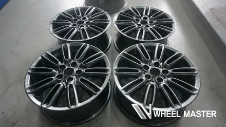 bmw 미니 휠 17인치 퓨터그레이 휠도색 / 파주,일산