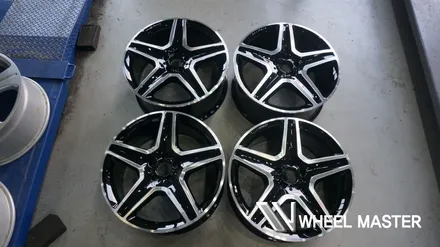 벤츠 gle350d amg 20인치 휠 블랙폴리시 휠복원 / 파주,일산