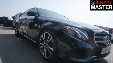 [휠마스터] 벤츠 E200 순정휠을 블랙폴리쉬 휠로 휠교체 / 일산 휠도색 / 파주,일산