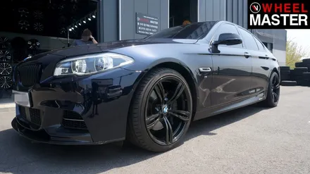 [휠마스터] 앞바퀴에 생긴 휠기스를 깔끔하게 복원한 BMW M5 / 일산 휠복원 / 파주,일산