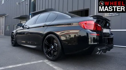[휠마스터] BMW M5 검정유광 휠복원 및 휠도색 후기 / 일산 휠복원 / 파주,일산