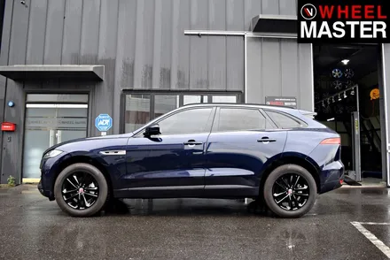 [휠마스터] 재규어 F-PACE 블랙유광 휠도색 / 일산 분체도장 / 파주,일산