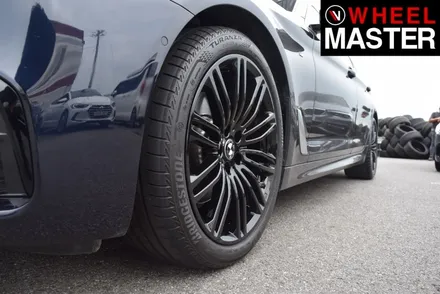 [휠마스터] BMW 520d 블랙유광 휠도색 / 일산 분체도장 / 파주,일산