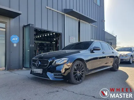 [휠마스터] 벤츠 E43AMG 차량 뒷바퀴 휠 1개 복원 / 일산 휠복원 / 파주,일산