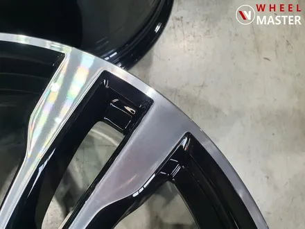 [휠마스터] BMW X6 M50D 468M 20인치 블랙폴리쉬 다이아컷팅 작업 / BMW 휠수리 / 파주,일산
