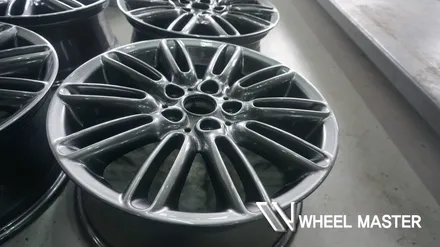 bmw 미니 휠 17인치 퓨터그레이 휠도색 / 파주,일산