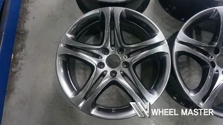 BMW 640D 휠 19인치 고스트크롬 휠도색 / 파주,일산