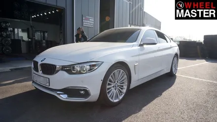 휠 한짝에만 있는 기스도 감쪽같이 완벽복원 / 일산휠복원 / BMW420d / 파주,일산