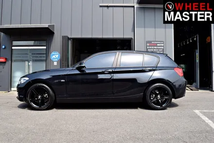 [휠마스터] BMW 118d 블랙유광 휠도색 후기 / 일산 휠복원 / 파주,일산