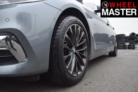 [휠마스터] BMW 520d 휠복원 및 검메탈 분체도장 / 일산 휠도색 / 파주,일산