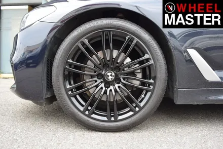 [휠마스터] BMW 520d 블랙유광 휠도색 / 일산 분체도장 / 파주,일산