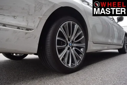 [휠마스터] 사고로 기스가 생긴 BMW 750Li 차량의 휠교체 / 파주,일산