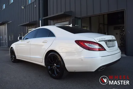 [휠마스터] 벤츠 cls250 18인치 검정유광 분체도장 작업 / 일산 휠복원 / 파주,일산