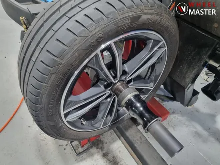 [휠마스터 허가업체] BMW 120i 포트홀 사고로 인한 굴절수리 및 다이아컷팅 휠복원 / 파주,일산