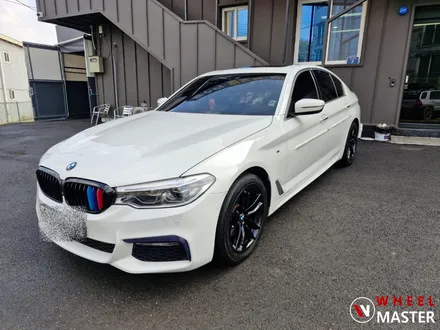 BMW G30 520D 662M 경계석 부딪힘 사고로 인한 휠파손으로 휠교체 / BMW 중고휠교체 / 파주,일산