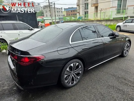 벤츠 신형 E클래스 W214 E350e 주차기스로 인한 다이아컷팅휠복 / 파주,일산