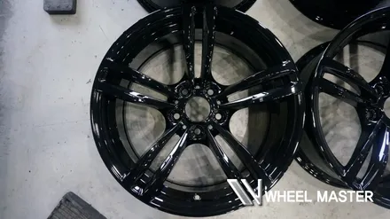 BMW M3 휠 검정 유광 휠도색 / 파주,일산