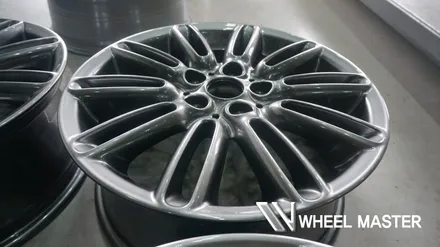 bmw 미니 휠 17인치 퓨터그레이 휠도색 / 파주,일산