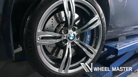 BMW M5 20인치 휠도색 고스트크롬 작업 / 파주,일산