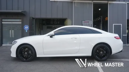 벤츠 e220d 휠 쿠페 19인치 휠 검정유광 휠도색 / 파주,일산