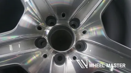벤츠 휠 긁힘 기스 S500 AMG 휠 휠도색 작업 후 다이아커팅 휠복원 휠마스터 / 파주,일산