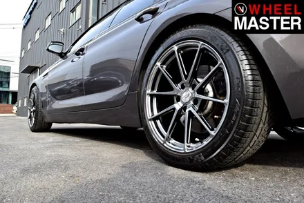 [휠마스터] 고스트크롬 컬러로 휠복원 한 모터스포츠 휠을 장착한 BMW 640i / 일산 휠복원 / 파주,일산