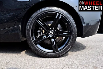 [휠마스터] BMW 118d 블랙유광 휠도색 후기 / 일산 휠복원 / 파주,일산