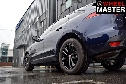 [휠마스터] 재규어 F-PACE 블랙유광 휠도색 / 일산 분체도장 / 파주,일산