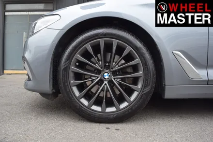 [휠마스터] BMW 520d 휠복원 및 검메탈 분체도장 / 일산 휠도색 / 파주,일산