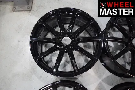 [휠마스터] 벤츠 S63 AMG 휠복원 및 블랙유광 분체도장 / 일산 휠도색 / 파주,일산