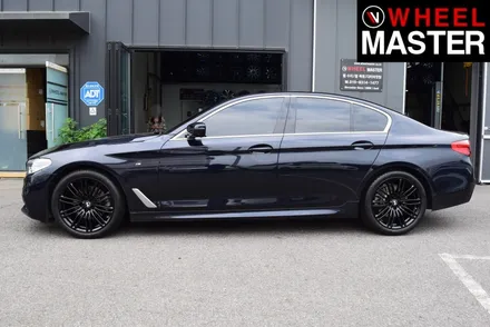 [휠마스터] BMW 520d 블랙유광 휠도색 / 일산 분체도장 / 파주,일산
