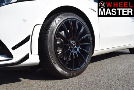 [휠마스터] 벤츠 A클래스 AMG 블랙유광 휠도색 / 일산 분체도장 / 파주,일산