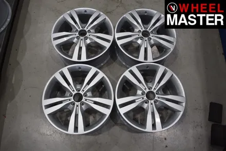 [휠마스터] 벤츠 ML350 휠복원 및 실버 분체도장 / 일산 휠도색 / 파주,일산